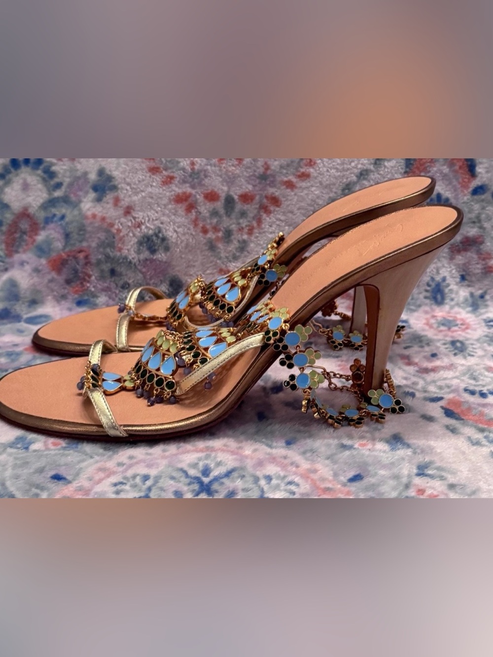 GIUSEPPE ZANOTTI GLADIATOR SANDALS SIZE 41 - Picture 3 of 12